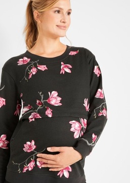 BLUZA CIĄŻOWA KWIATY __32