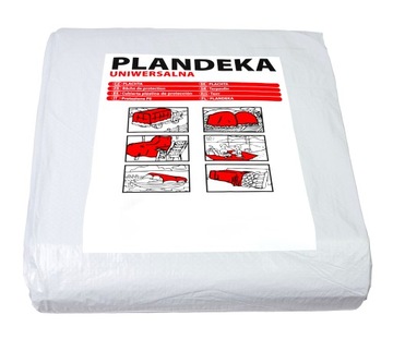 ТАРПАТ 2х3 БЕЛЫЙ УНИВЕРСАЛЬНОЕ УСИЛЕННОЕ ПОКРЫТИЕ