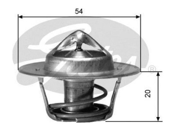 TERMOSTAT CADILLAC DEVILLE 4.5-5.7 SEVILLE 4.9 6.0