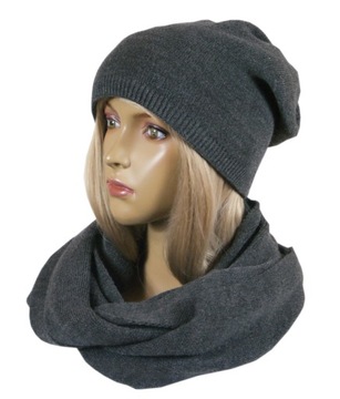 KOMPLET CZAPKA gwiazda + KOMIN # 31