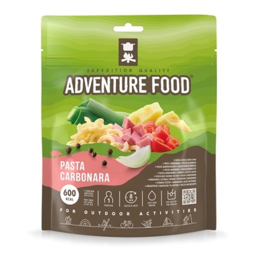 Racja Adventure Food - Pasta Carbonara 600 kcal danie liofizowane