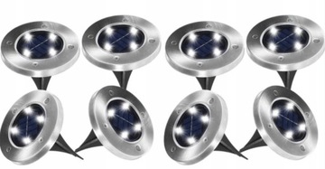 LAMPA NAJAZDOWA WBIJANA LAMPY SOLARNE 8 SZTUKI