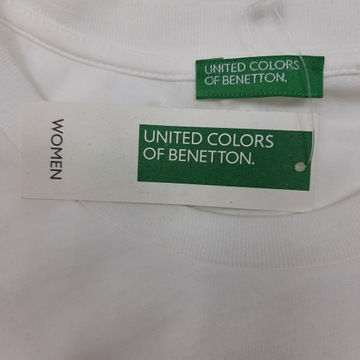 Sukienka letnia długa t-shirtowa BENETTON XS