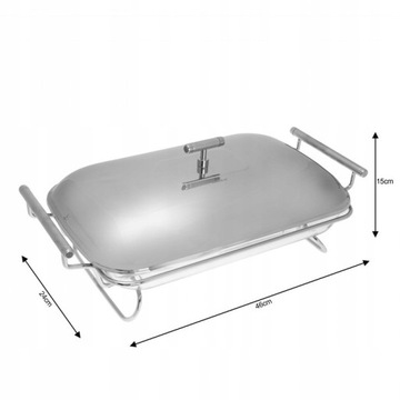 ТЕРМОСТОЙКИЙ ПОДОГРЕВАТЕЛЬ ПИЩЕВОЙ СТАЛЬНОЙ ЕМКОСТИ ДЛЯ ПИЩЕВЫХ СРЕДСТВ ОБЪЕМОМ 3 Л.