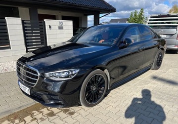 Mercedes Klasa S W223/V223 Sedan Plug-In 3.0 580e 510KM 2023 Mercedes-Benz Klasa S 4Matic, AirMatic, lampy digital, panorama, 3D ekran, zdjęcie 1