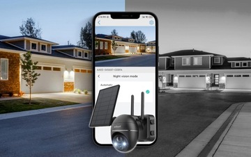 Уличная солнечная камера Wi-Fi 2K с аккумулятором +32 ГБ
