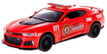 МОДЕЛЬ CAMARO ZL1 STRAŻ 388 МЕТАЛЛ 1:38 KINSMART