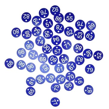 100 шт. с переносной нумерацией + белое слово.