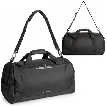 TORBA TRENINGOWA SPORTOWA 30L SIŁOWNIĘ RAMIĘ PODRÓŻNA FITNESS BAGAŻ CZARNA