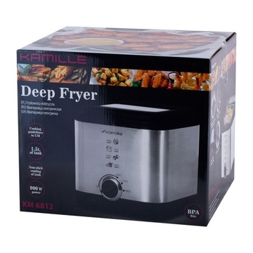 КОМПАКТНАЯ ФРИТЮРНИЦА 1,5 Л KAMILLE