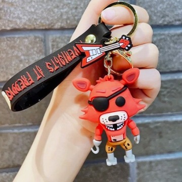 Брелок-подвеска FNAF POP Five Nights at Freddy's Foxy Freddy Chica