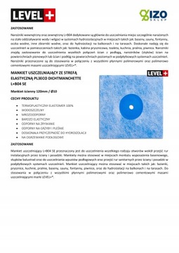 Hydroizolacja Łazienki Zestaw Taśma 10m Narożniki
