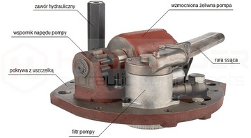 Гидравлика насос Zetor 7211, дополнительный распределитель