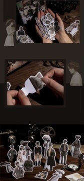 НАКЛЕЙКИ ДЛЯ ЖУРНАЛ-ПЛАНИНИКА СКРАПБУКИНГА ВИНТАЖ