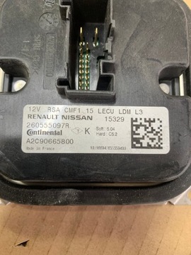 MODUL MĚNIČ LED CLIO MEGANE 260555097R