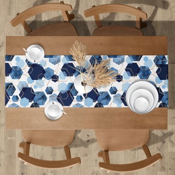 ДОРОЖКА ДЛЯ СТОЛИКА, ГЛАДКИЙ СТОЛ МАТОВЫЙ 40x180 045