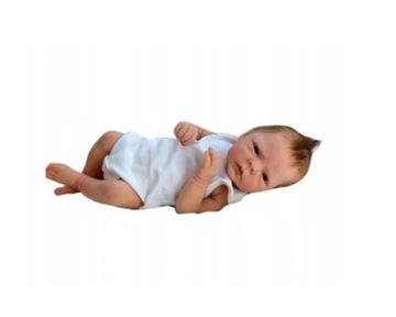 46cm ŚPIĄCA LALKA REBORN Pełna Silikonowa Chłopcy