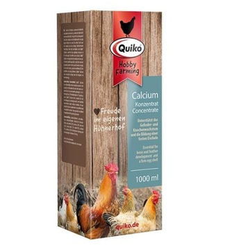 Quiko hobby farming CALCIUM - WAPNO DLA KUR 1l