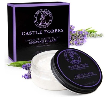 CASTLE FORBES Krem do golenia Lavender 200 ml