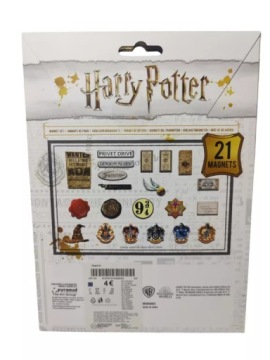 НАБОР РЕЗИНОВЫХ МАГНИТОВ НА ХОЛОДИЛЬНИК «ГАРРИ ПОТТЕР»