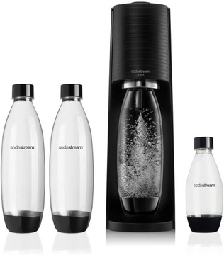 SODASTREAM Terra Black Saturator + 3 флакона