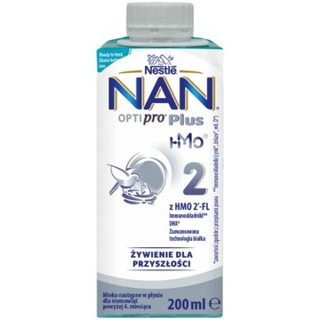 NESTLE Mleko NAN Optipr Plus 2 200 ml