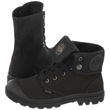 Buty Damskie Trampki Palladium Baggy Czarne Długie