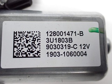 MOTOREK OKNO PRAVÝ PŘEDNÍ EVROPA 128001471 RENAULT CLIO IV 18R