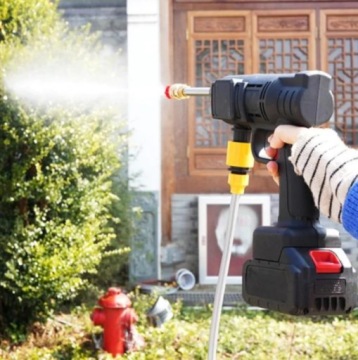 АККУМУЛЯТОРНАЯ МОЕЧНАЯ МАШИНА ГОТОВЫЙ НАБОР ДЛЯ МОЙКИ + 2 АККУМУЛЯТОРА