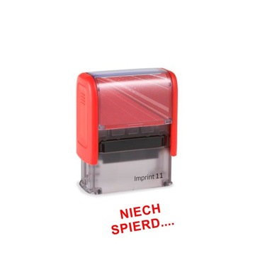 Pieczątka niech spierd*** prezent urodziny