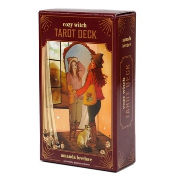 78 шт. Карты Уютная Колода Таро Ведьмы Ежедневные карты Таро идеально подходят для начинающих
