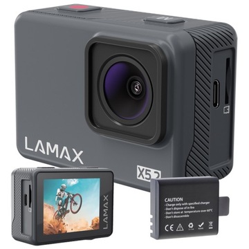 Kamera sportowa LAMAX X5.2 + AKCESORIA + DODATKOWA BATERIA