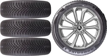 KOLA CELOROČNÍ SKODA RAPID GOODRIDE 215/40R17