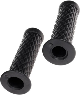 Универсальная ручка для мотоцикла черная ЗАКРЫТАЯ