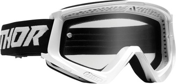GOGLE THOR COMBAT RACER YOUTH WHITE/BLACK