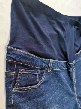 Dorothy spodnie ciążowe jeansowe maxi MATERNITY 48