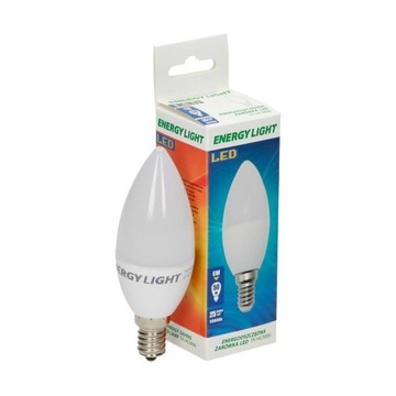 Żarówka LED świeczka 6W 50W E14 mały gwint ciepła