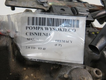 ČERPADLO VSTŘIKOVAČE MAZDA PREMACY 2.0 TD 0965005020 RF4F13800