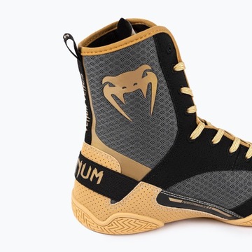Buty bokserskie Venum Elite Boxing black/beige 42 (9 US)
