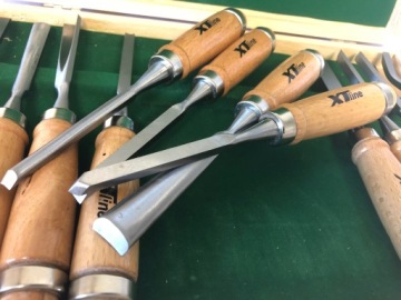 Xt-Line Стамески для резьбы 12 шт.