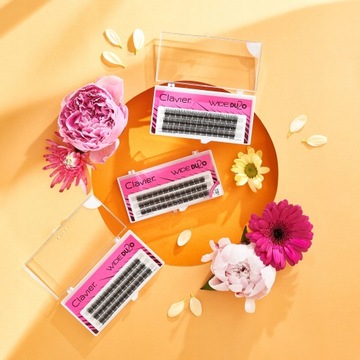 Clavier WIDE Du2o полоски для ресниц мини-полоски 12 мм