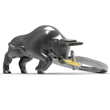 Brelok breloczek do kluczy byk - Metalmorphose