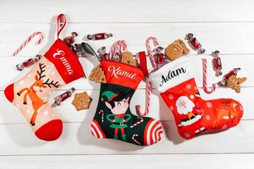 Рождественские чулки для камина.