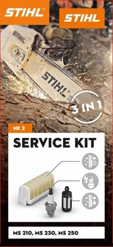 НАБОР ДЛЯ ОБСЛУЖИВАНИЯ ПИЛЫ STIHL MS230, MS250 № 2