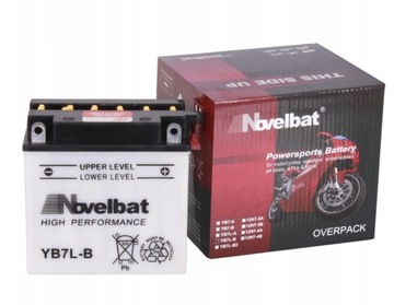 Akumulator Novelbat YB7L-B 8Ah 90A P+