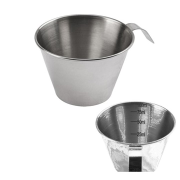 Miarka barmańska 100 ml stal nierdzewna