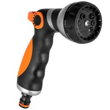 ZRASZACZ OGRODOWY PISTOLET METALOWY ZŁĄCZKA NA WĄŻ