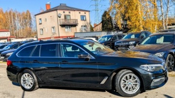 BMW Seria 5 G30-G31 Touring 520d 190KM 2018 BMW 520 190PS OPŁACONY Bezwypadkowy Automat, zdjęcie 8