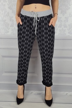 КОМФОРТНО - БРЮКИ - СВИТШОТ - ЦВЕТЫ - ХЛОПОК