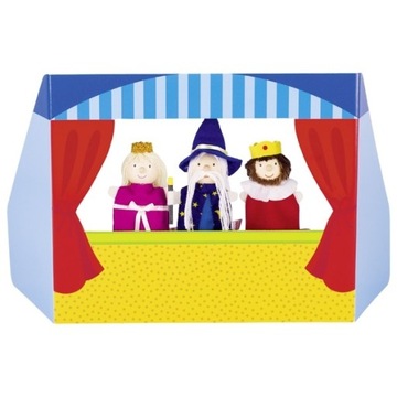 BAJKOWE PACYNKI paluszkowe zabawa w teatrzyk GOKI